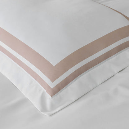 Double Border Premium Smooth Supima® Cotton Wrinkle-Free Sateen Decorative Lumbar Pillow Cover