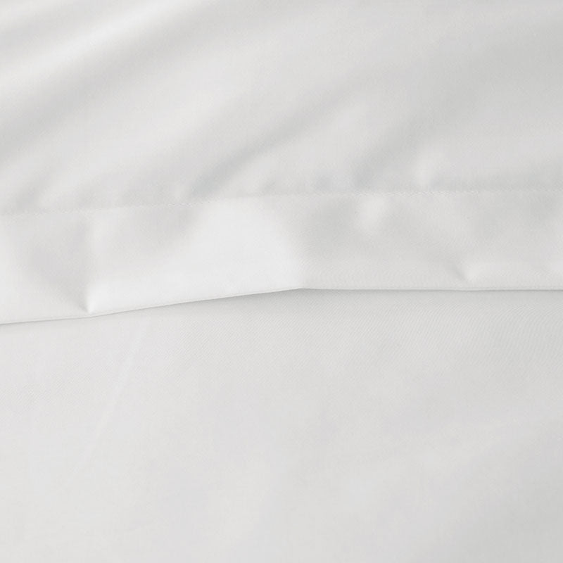 Double Border Premium Smooth Supima® Cotton Wrinkle-Free Sateen Duvet Cover