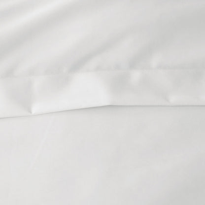 Double Border Premium Smooth Supima® Cotton Wrinkle-Free Sateen Duvet Cover