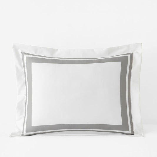 Double Border Premium Smooth Supima® Cotton Wrinkle-Free Sateen Sham