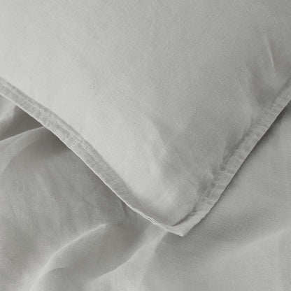 Premium Breathable Washed Linen Solid Duvet Cover