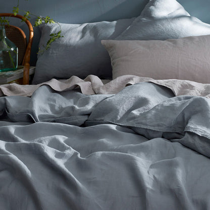 Premium Breathable Washed Linen Solid Sham