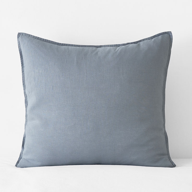 Premium Breathable Washed Linen Solid Sham