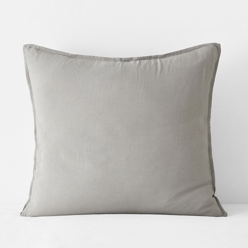 Premium Breathable Washed Linen Solid Sham