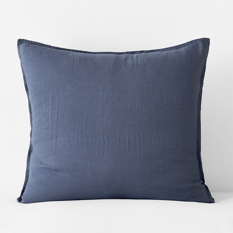 Premium Breathable Washed Linen Solid Sham