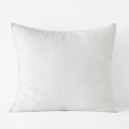 Premium Breathable Washed Linen Solid Sham