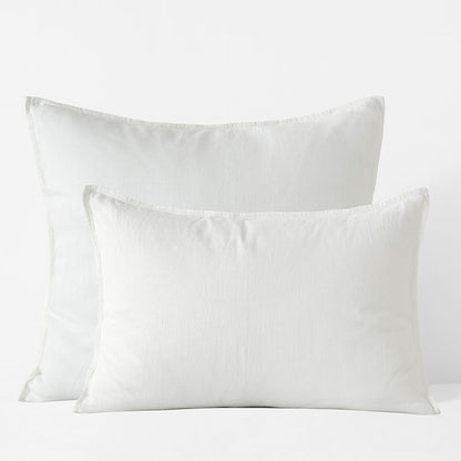 Premium Breathable Washed Linen Solid Sham