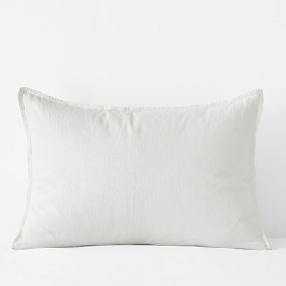 Premium Breathable Washed Linen Solid Sham