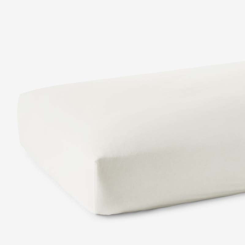 Luxe Smooth Egyptian Cotton Sateen Fitted Bed Sheet