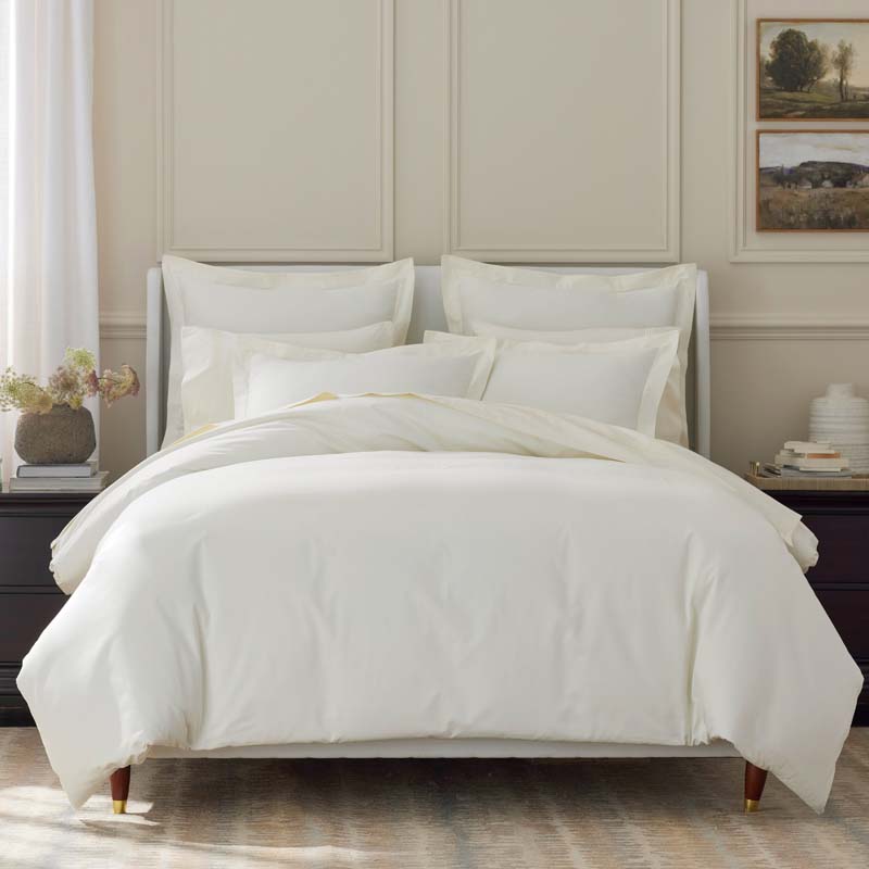 Luxe Smooth Egyptian Cotton Sateen Duvet Cover