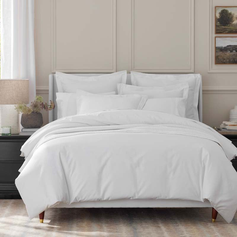 Luxe Smooth Egyptian Cotton Sateen Duvet Cover
