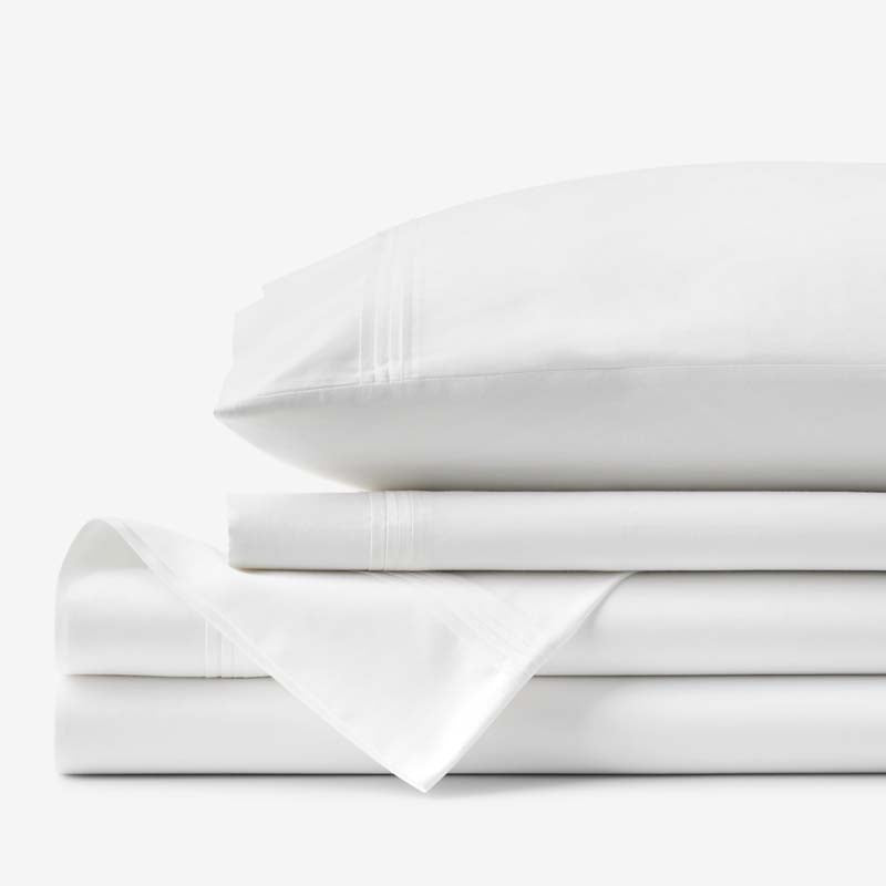 Luxe Smooth Egyptian Cotton Sateen Bed Sheet Set