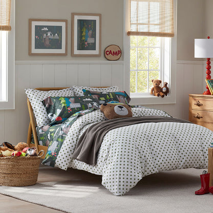 Bear Camp Classic Cool Organic Cotton Percale Pillowcase Set