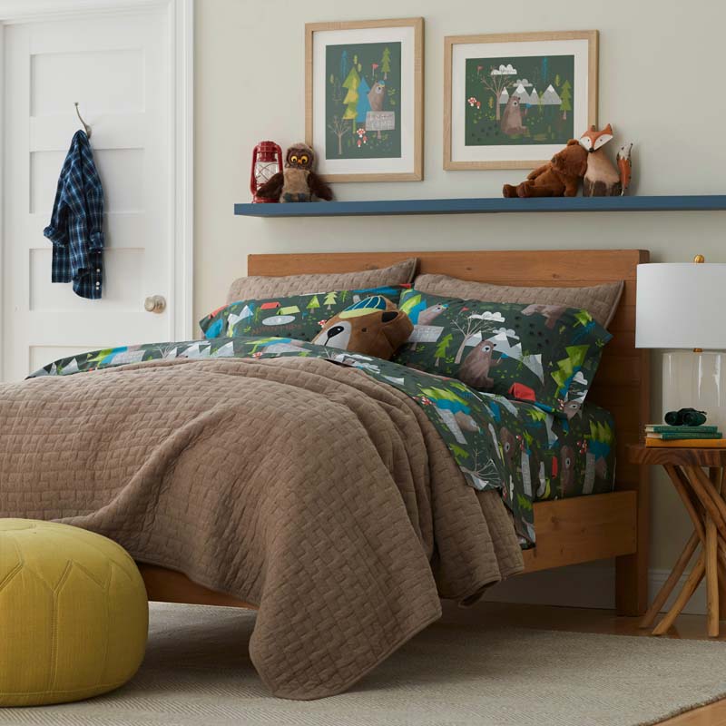 Bear Camp Classic Cool Organic Cotton Percale Sham