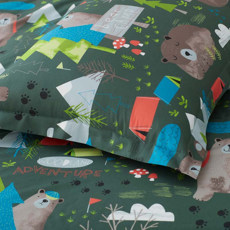 Bear Camp Classic Cool Organic Cotton Percale Sham