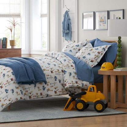 City Builders Classic Cool Organic Cotton Percale Sham