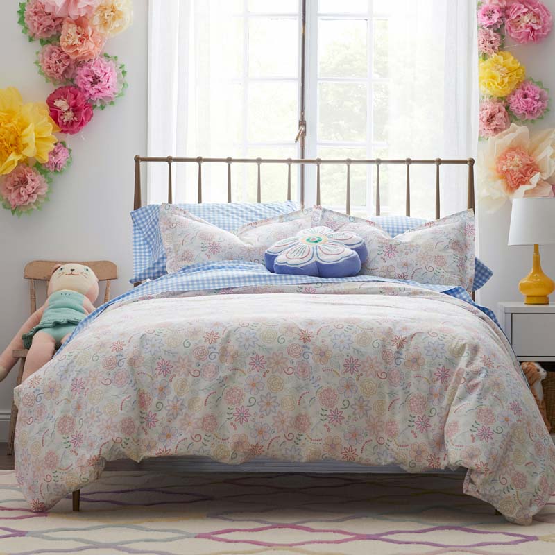 Floral Dream Classic Cool Organic Cotton Percale Sham