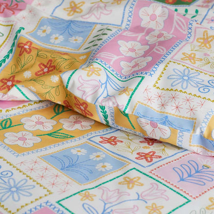 Stitch and Bloom Classic Cool Organic Cotton Percale Sham