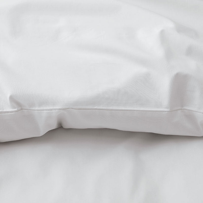 Embroidered Scallop Classic Cool Cotton Percale Pillowcase Set