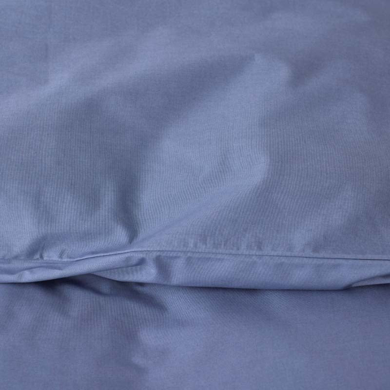 Solid Garment Washed Cotton Percale Duvet Cover