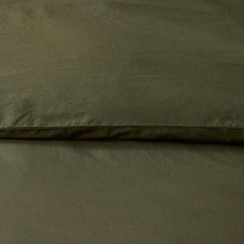 Solid Garment Washed Cotton Percale Bed Sheet Set