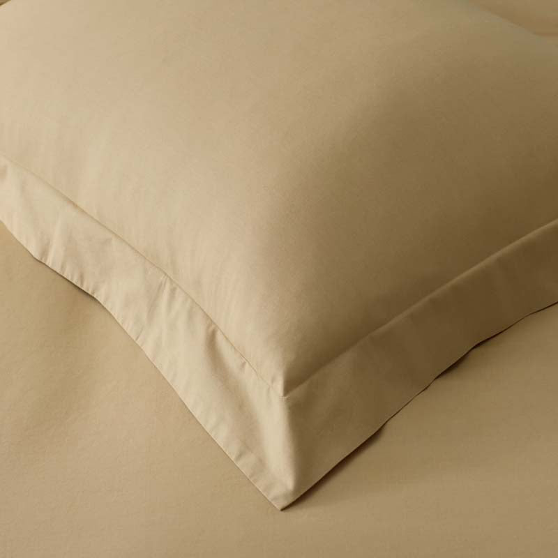 Solid Garment Washed Cotton Percale Duvet Cover