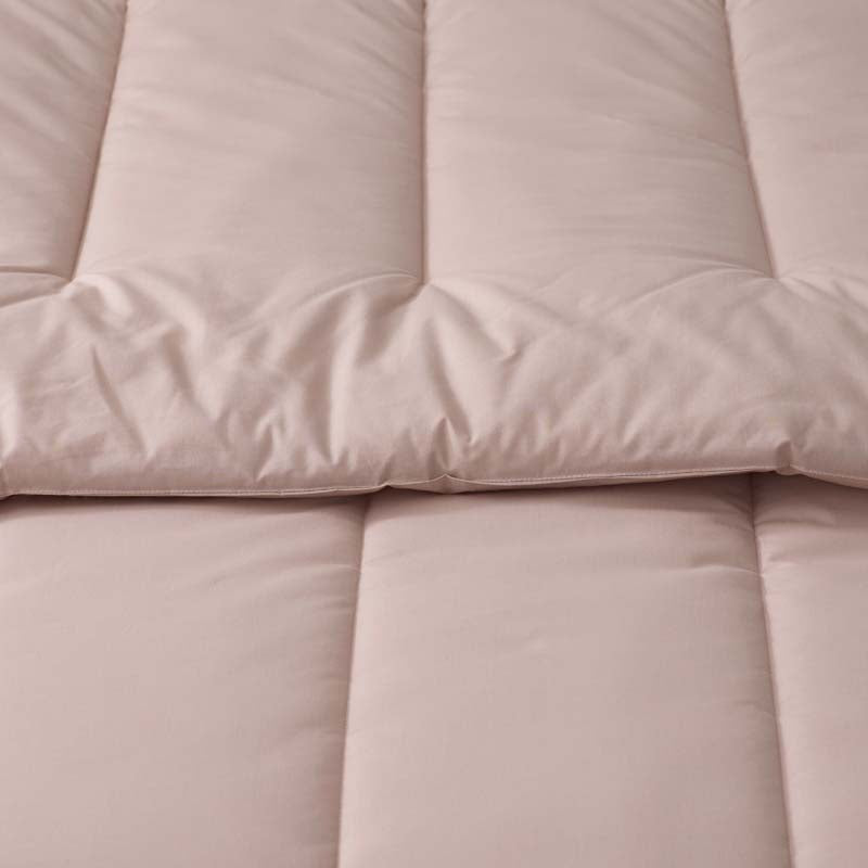 Solid Garment Washed Cotton Percale Comforter