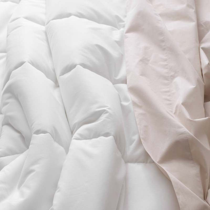 Solid Garment Washed Cotton Percale Comforter