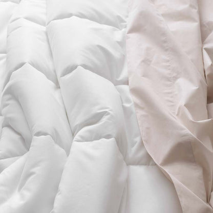 Solid Garment Washed Cotton Percale Comforter