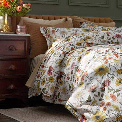 Daisies Classic Smooth Sateen Duvet Cover