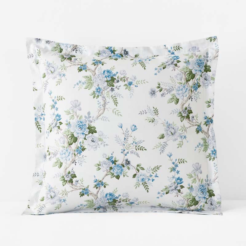 Manor Floral Premium Smooth Sateen Reversible Sham