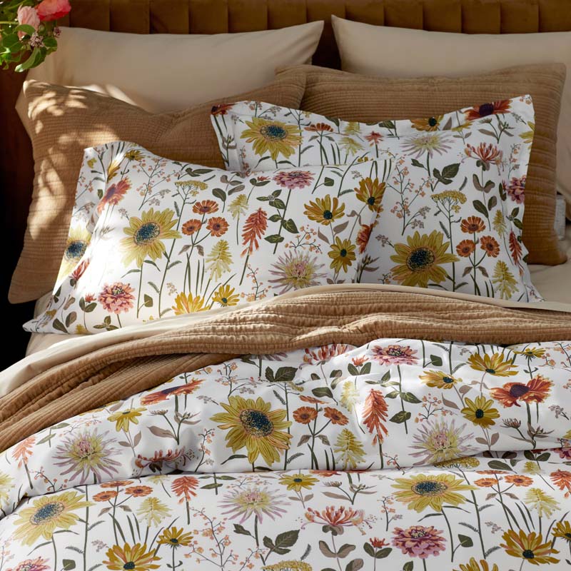 Daisies Classic Smooth Sateen Duvet Cover
