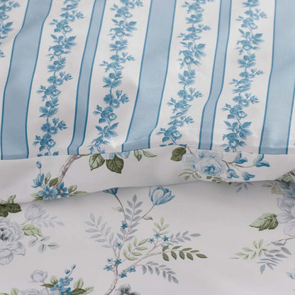 Manor Floral Premium Smooth Sateen Reversible Sham
