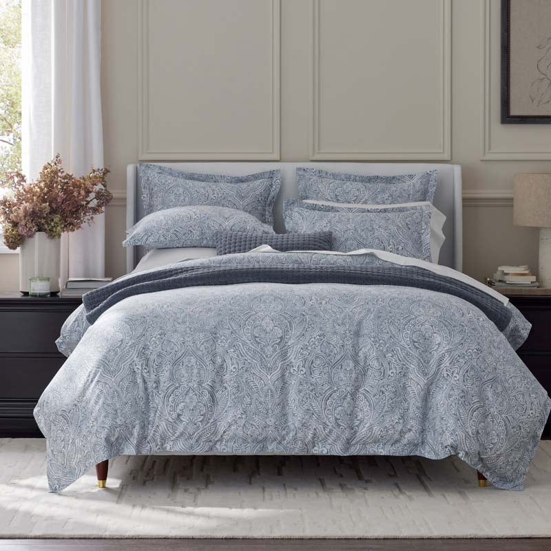 Paisley Grace Floral Premium Smooth Wrinkle-Free Sateen Duvet Cover
