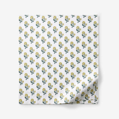 Suhana  Garment Washed Cotton Percale Flat Bed Sheet