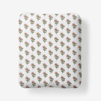 Suhana  Garment Washed Cotton Percale Fitted Bed Sheet