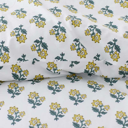 Suhana  Garment Washed Cotton Percale Duvet Cover