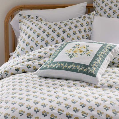 Suhana  Garment Washed Cotton Percale Duvet Cover