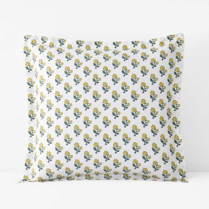 Suhana  Garment Washed Cotton Percale Sham