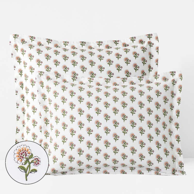 Suhana  Garment Washed Cotton Percale Sham