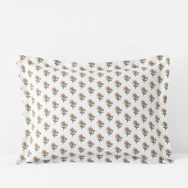 Suhana  Garment Washed Cotton Percale Sham