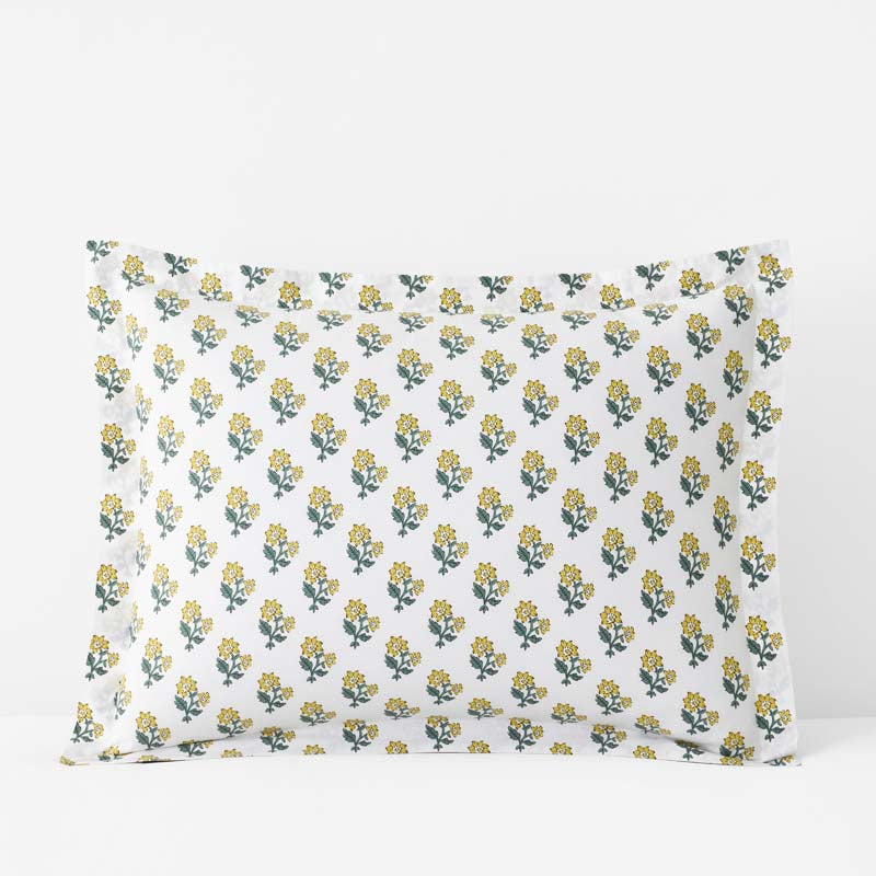 Suhana  Garment Washed Cotton Percale Sham
