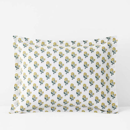 Suhana  Garment Washed Cotton Percale Sham