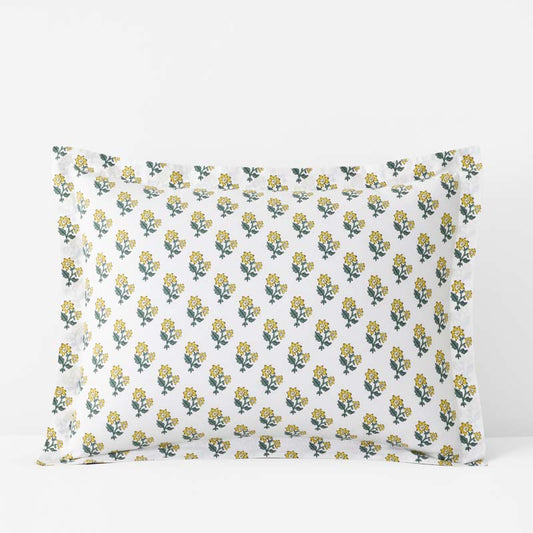 Suhana  Garment Washed Cotton Percale Sham