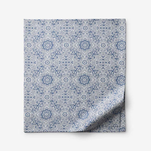 Floral Tapestry Premium Smooth Sateen Flat Bed Sheet