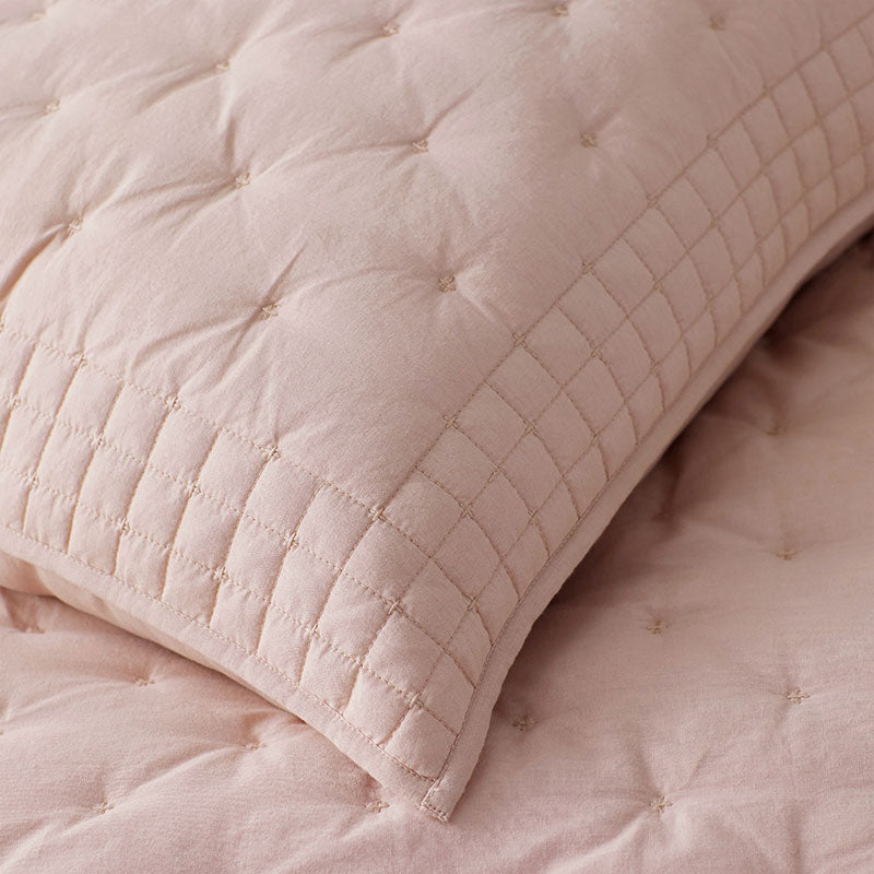Pintuck Quilted Sham