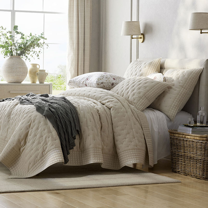 Pintuck Quilted Sham
