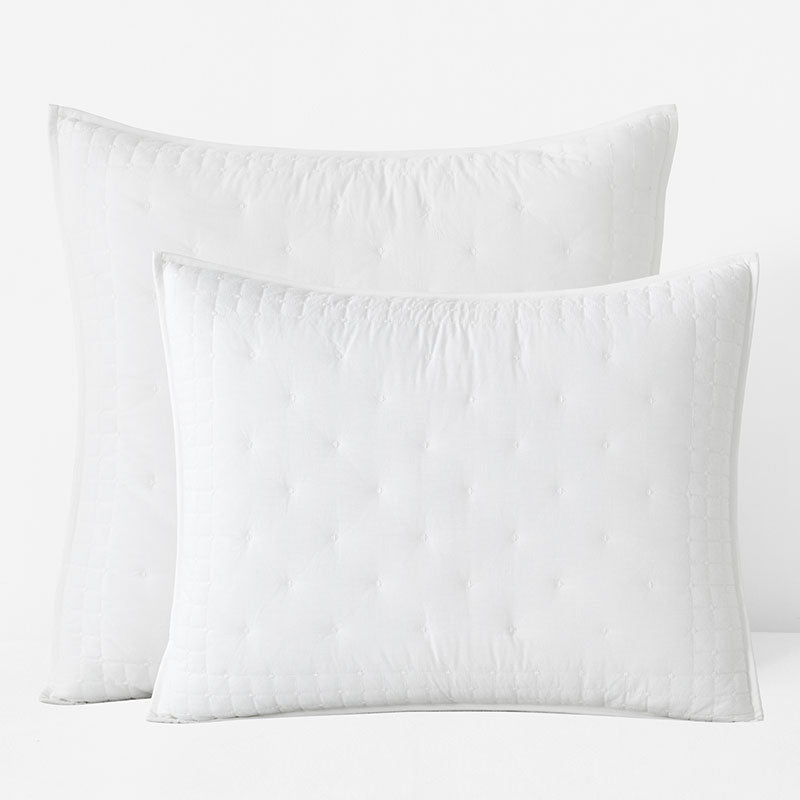 Pintuck Quilted Sham