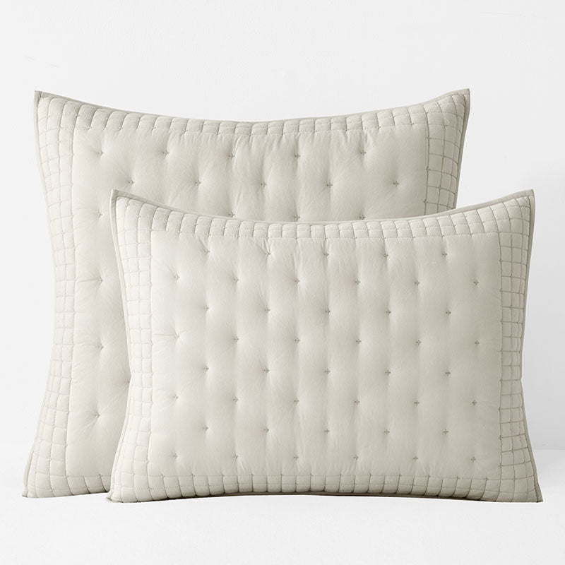 Pintuck Quilted Sham