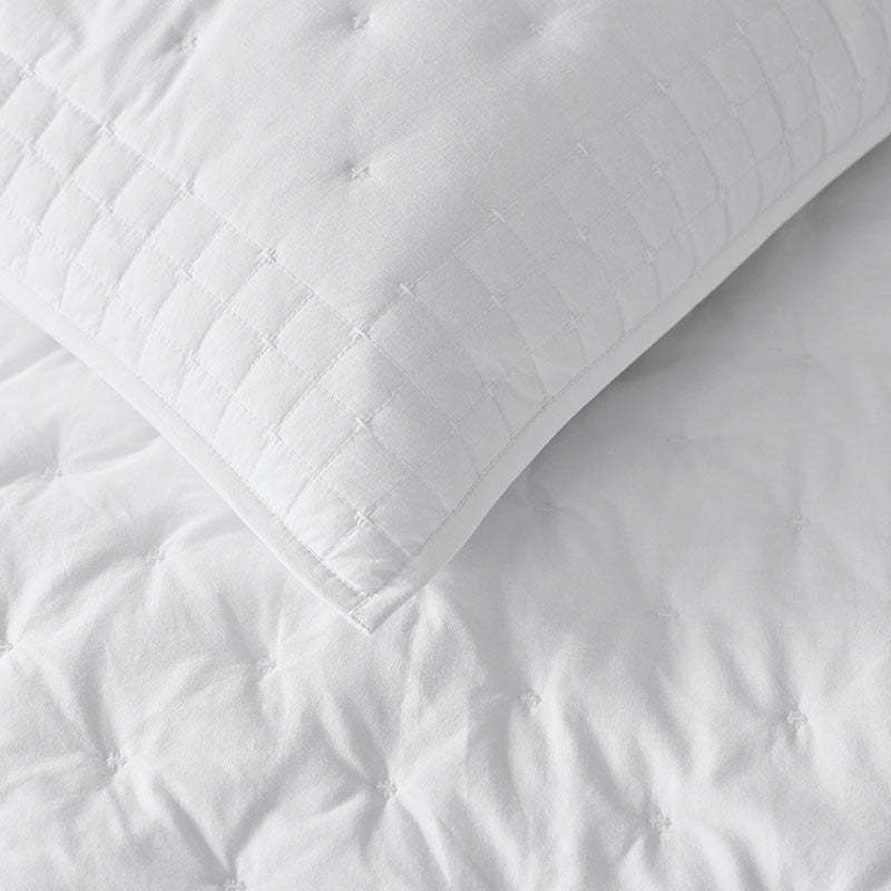 Pintuck Quilted Sham